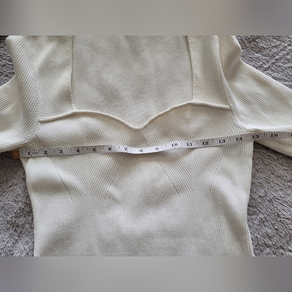 Veronica Beard Gladys Ribbed Pullover - M - Picture 6 of 8